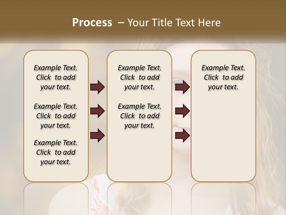 Elderly Coastal Ocean PowerPoint Template