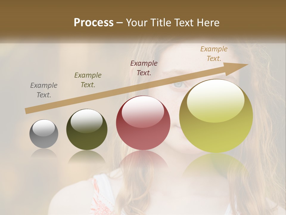 Elderly Coastal Ocean PowerPoint Template