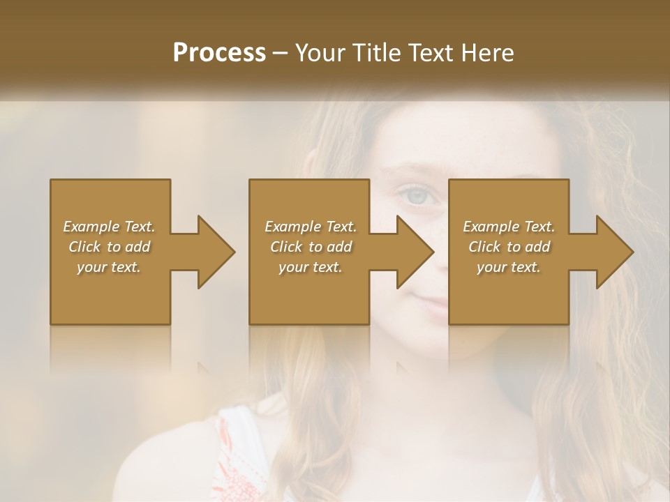 Elderly Coastal Ocean PowerPoint Template