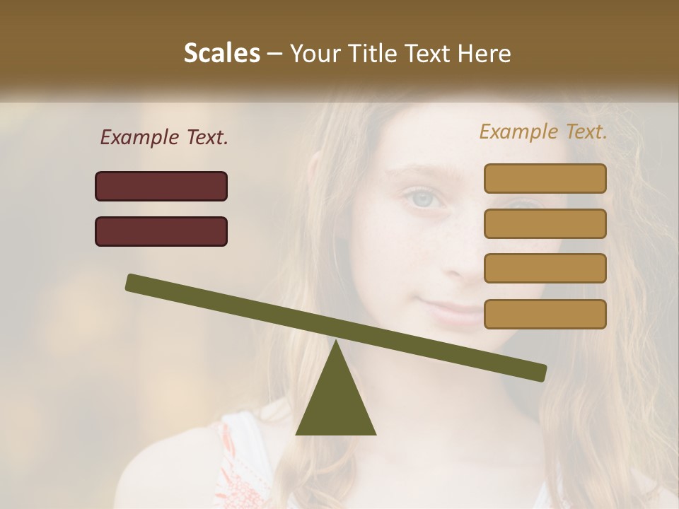 Elderly Coastal Ocean PowerPoint Template