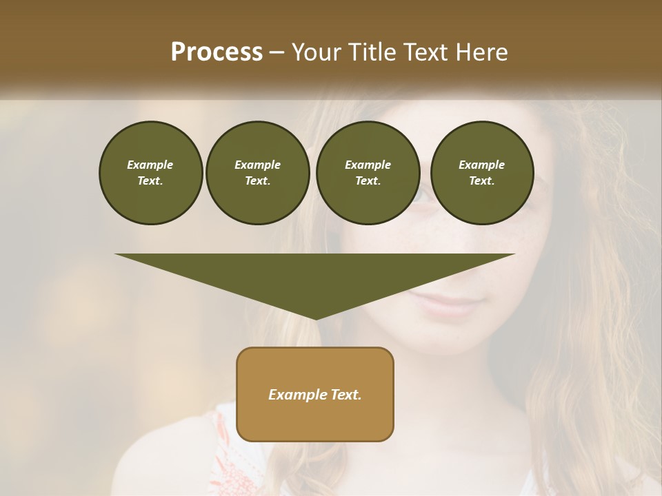 Elderly Coastal Ocean PowerPoint Template
