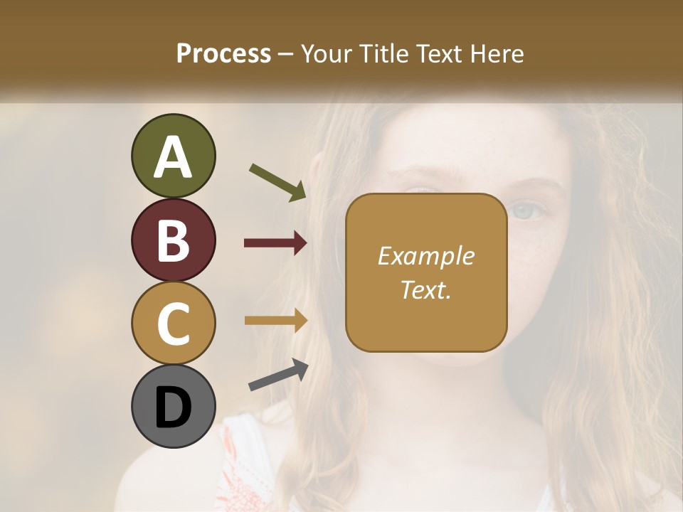 Elderly Coastal Ocean PowerPoint Template