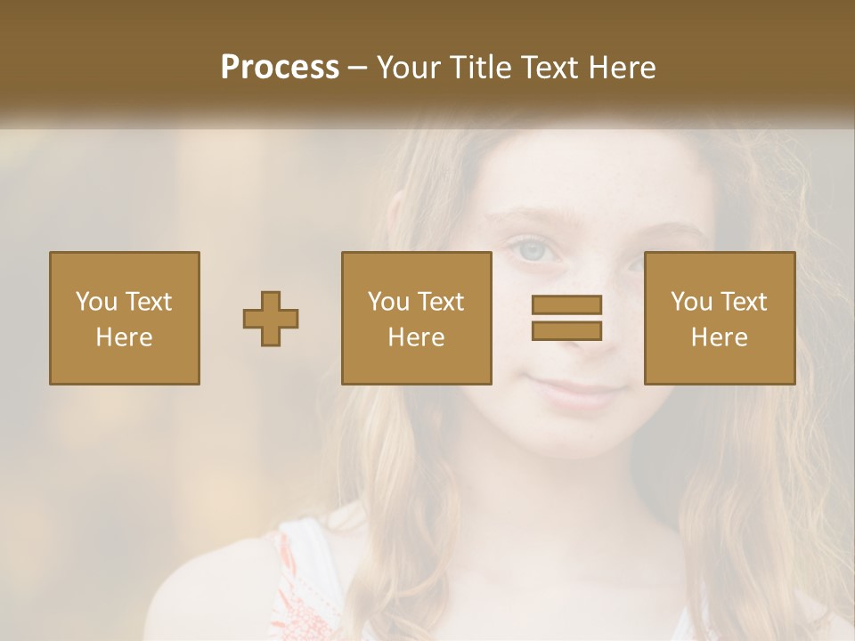 Elderly Coastal Ocean PowerPoint Template