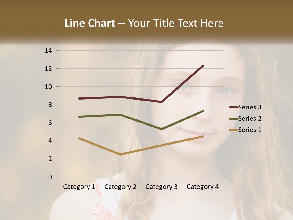 Elderly Coastal Ocean PowerPoint Template
