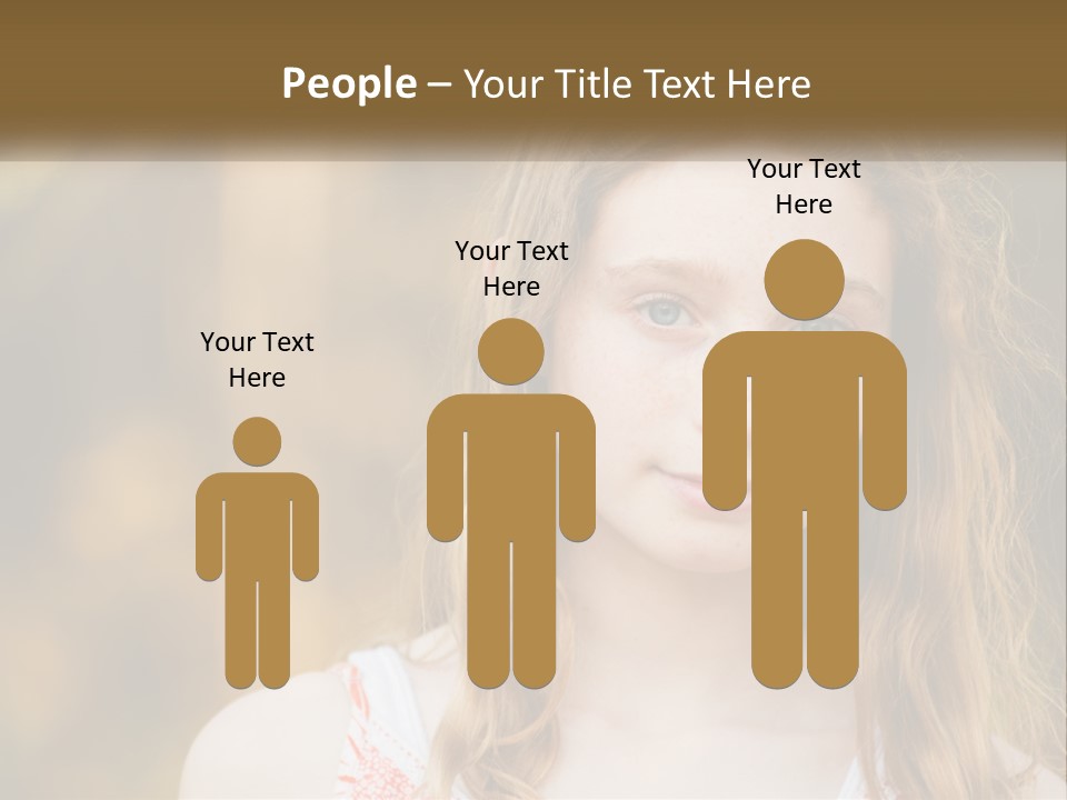 Elderly Coastal Ocean PowerPoint Template