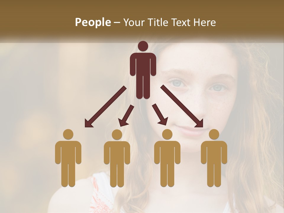 Elderly Coastal Ocean PowerPoint Template