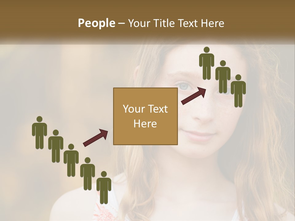 Elderly Coastal Ocean PowerPoint Template