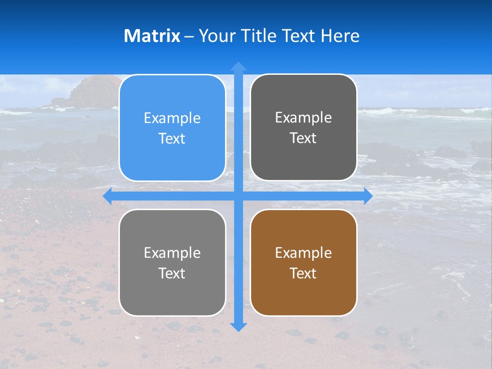 Daughter Parent Standing PowerPoint Template