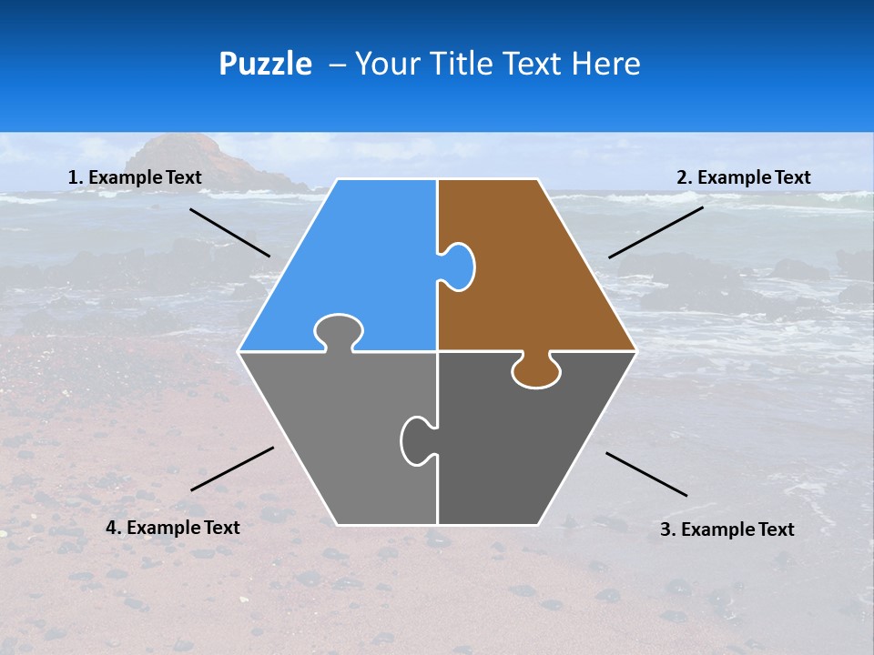 Daughter Parent Standing PowerPoint Template