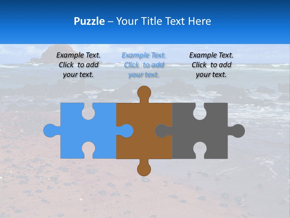 Daughter Parent Standing PowerPoint Template