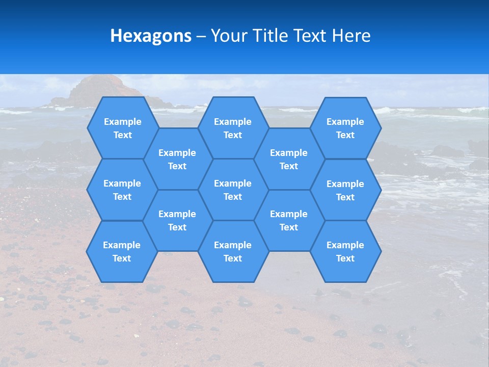 Daughter Parent Standing PowerPoint Template