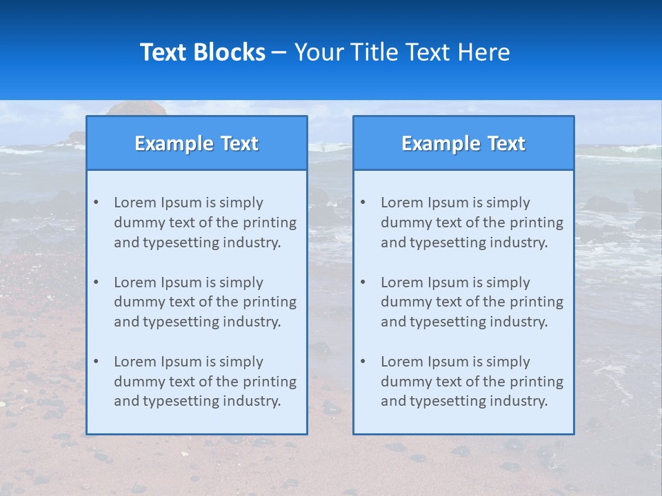 Daughter Parent Standing PowerPoint Template