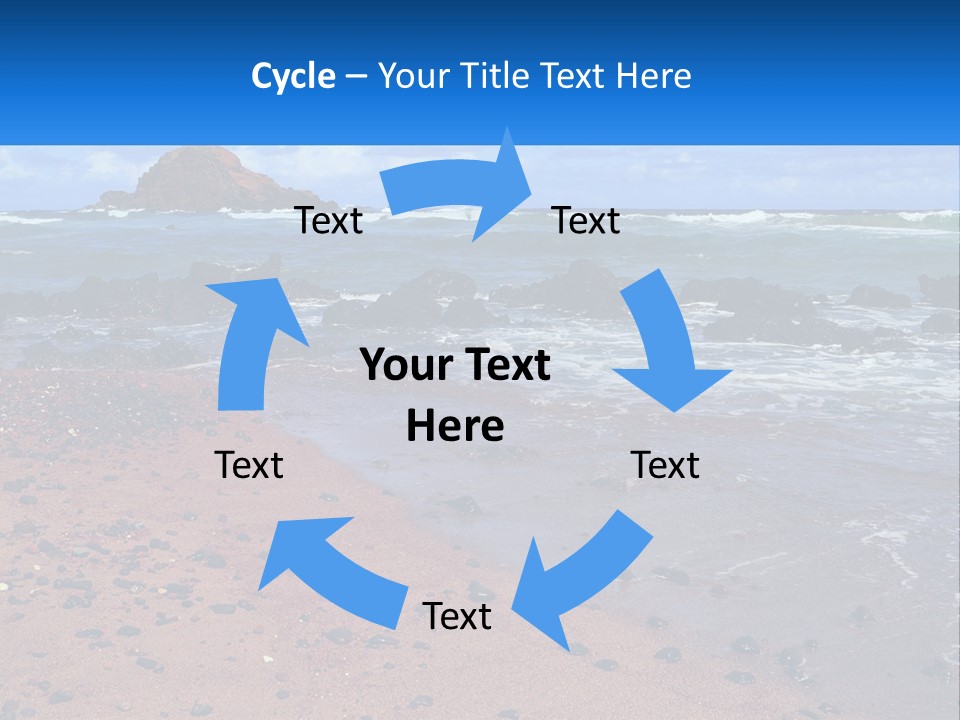 Daughter Parent Standing PowerPoint Template