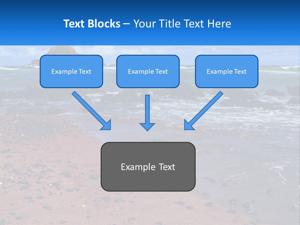 Daughter Parent Standing PowerPoint Template