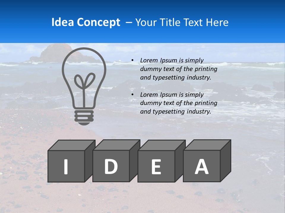 Daughter Parent Standing PowerPoint Template