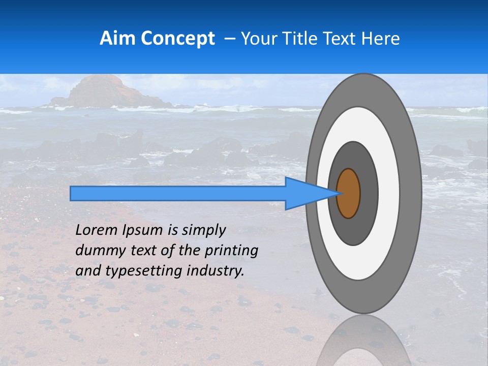 Daughter Parent Standing PowerPoint Template