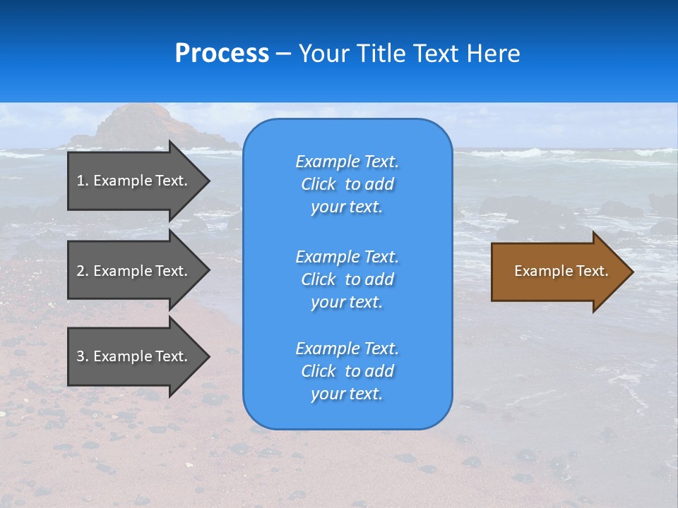 Daughter Parent Standing PowerPoint Template