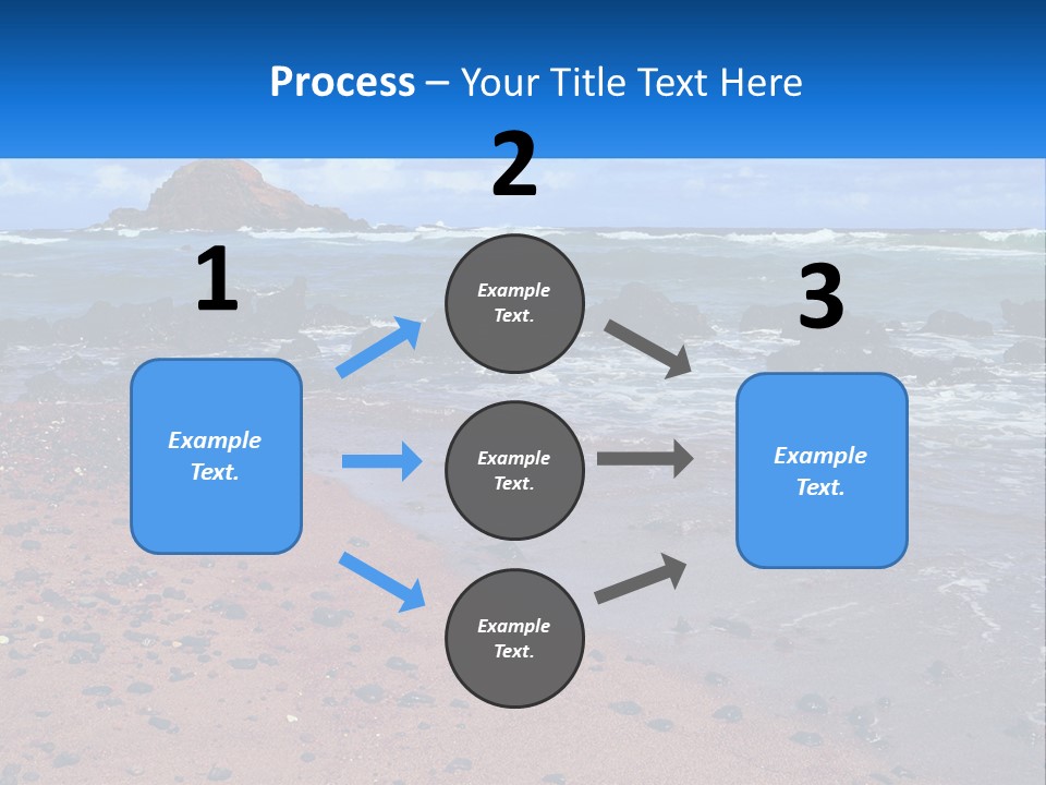 Daughter Parent Standing PowerPoint Template