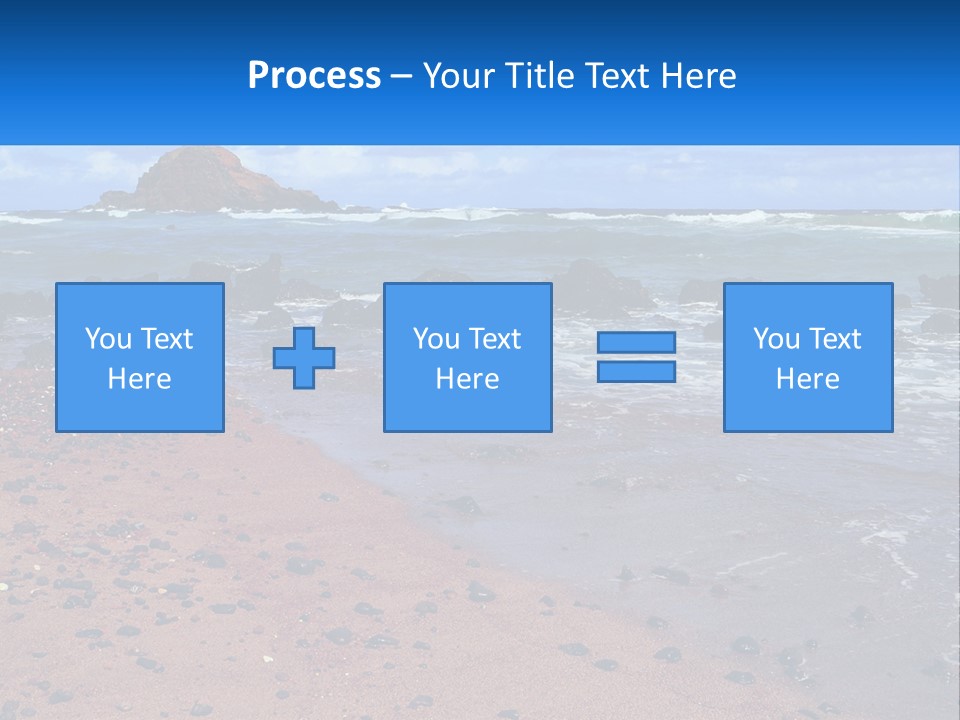 Daughter Parent Standing PowerPoint Template