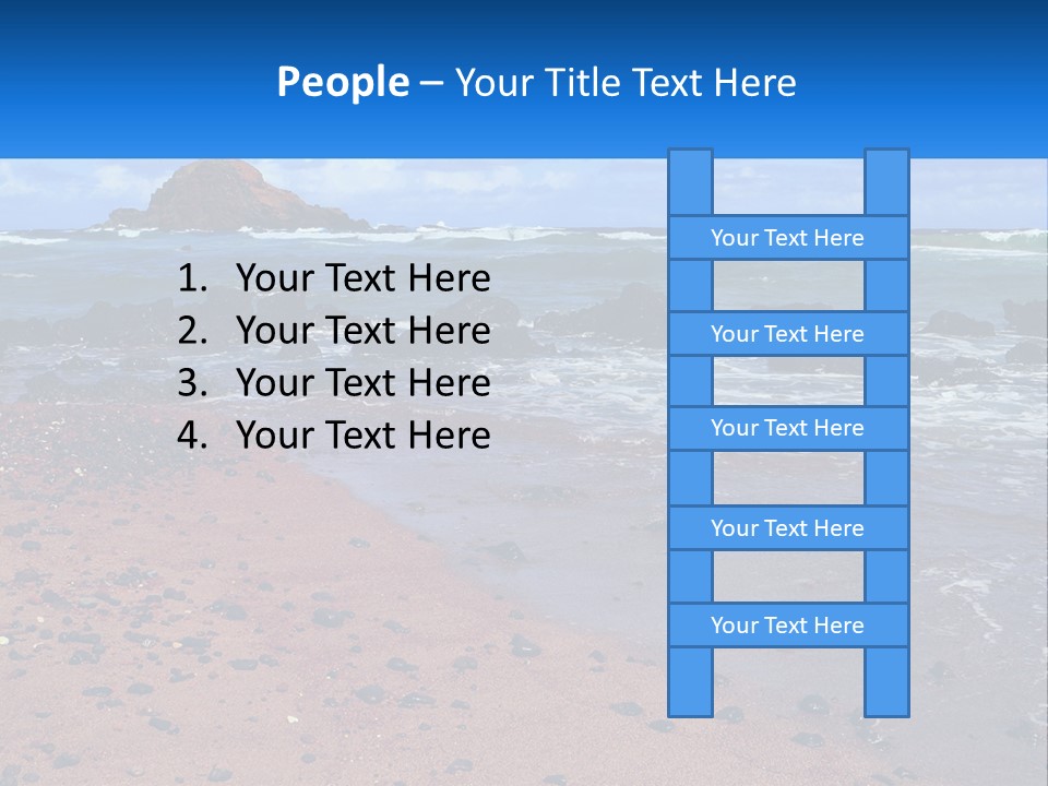 Daughter Parent Standing PowerPoint Template