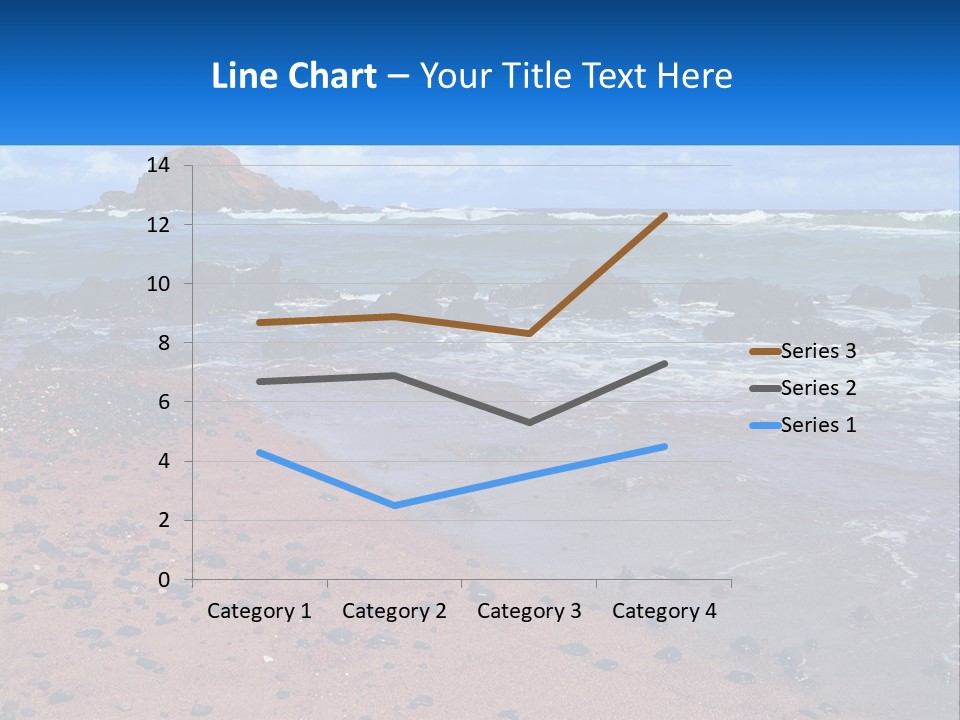 Daughter Parent Standing PowerPoint Template