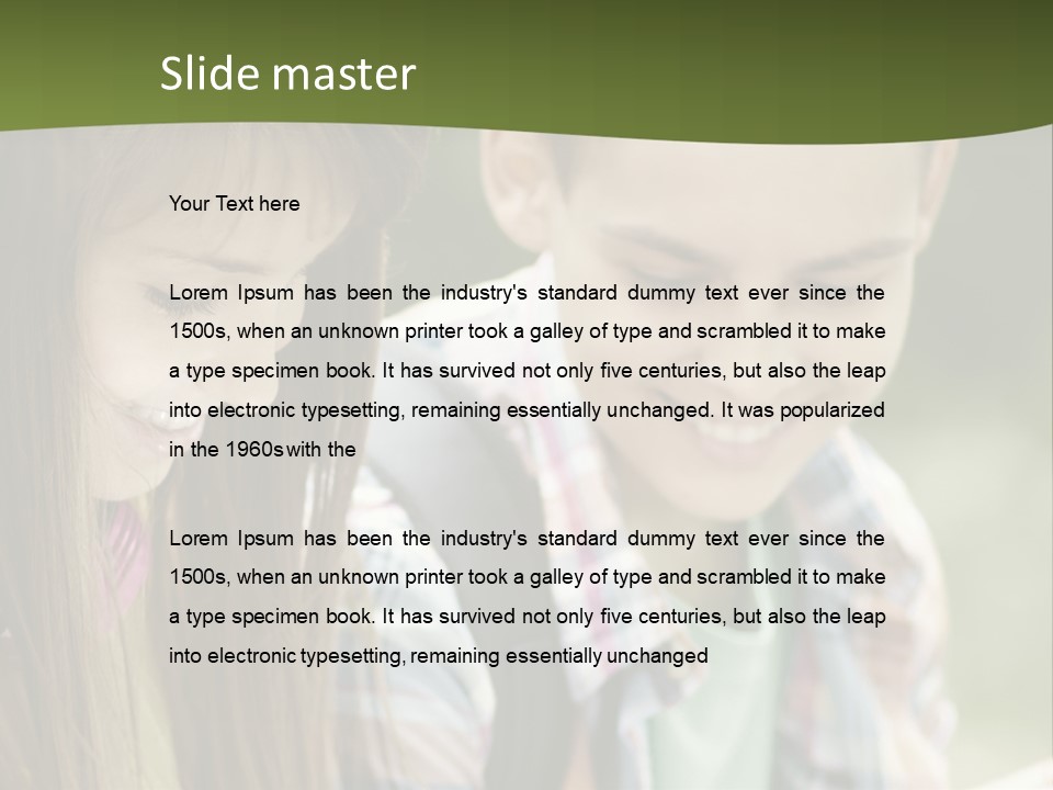 Sea White Retirement PowerPoint Template