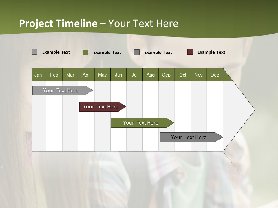 Sea White Retirement PowerPoint Template