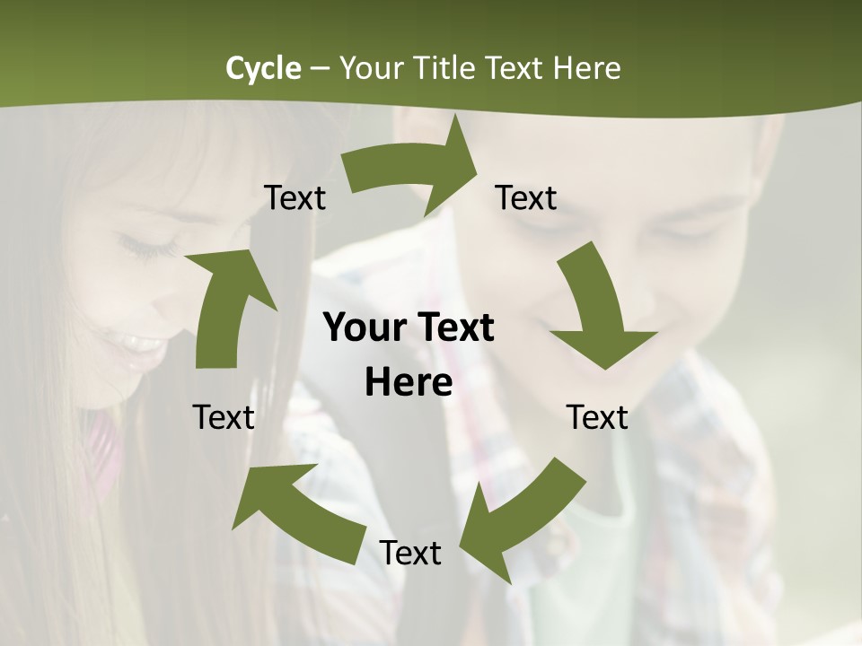 Sea White Retirement PowerPoint Template