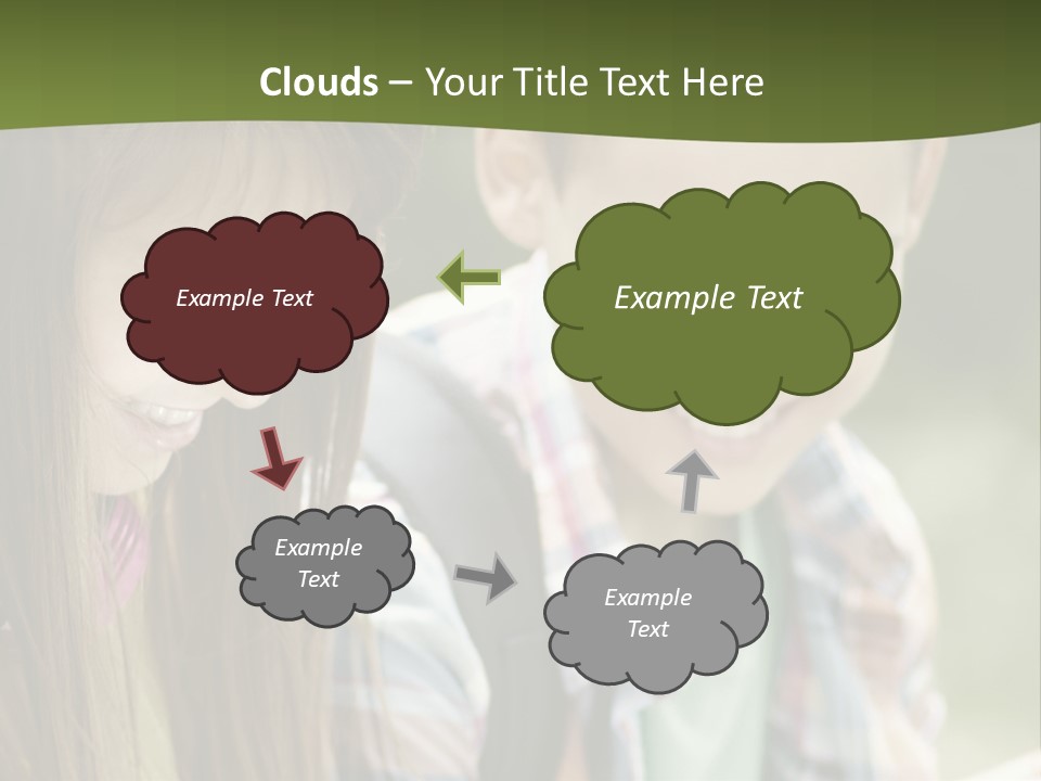 Sea White Retirement PowerPoint Template