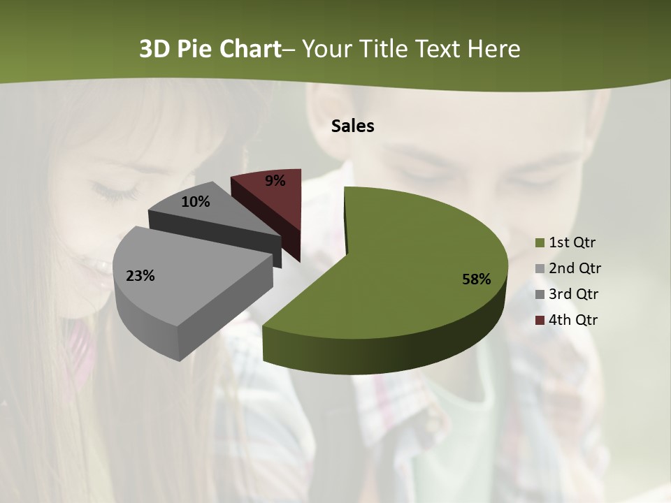 Sea White Retirement PowerPoint Template