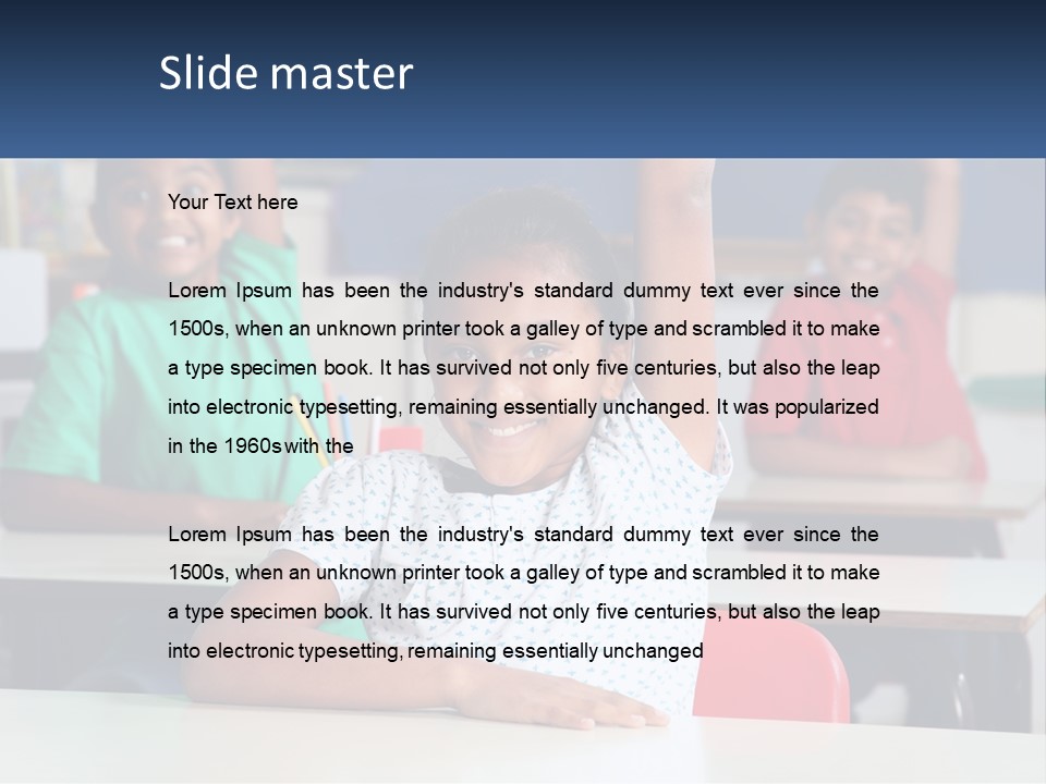 Coastal Retired Single PowerPoint Template