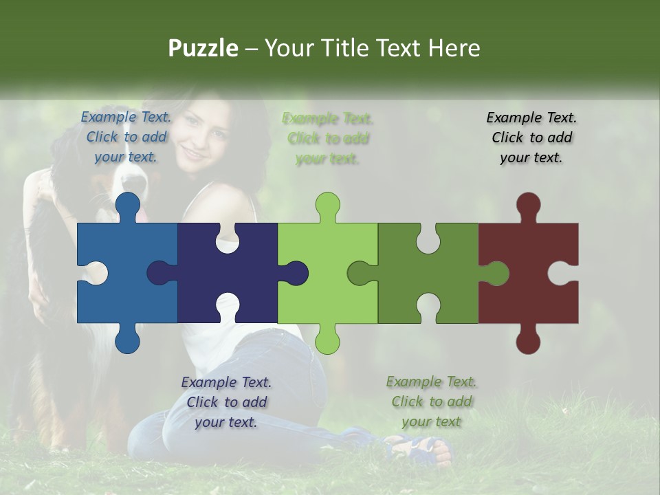 Older Peaceful Sunset PowerPoint Template