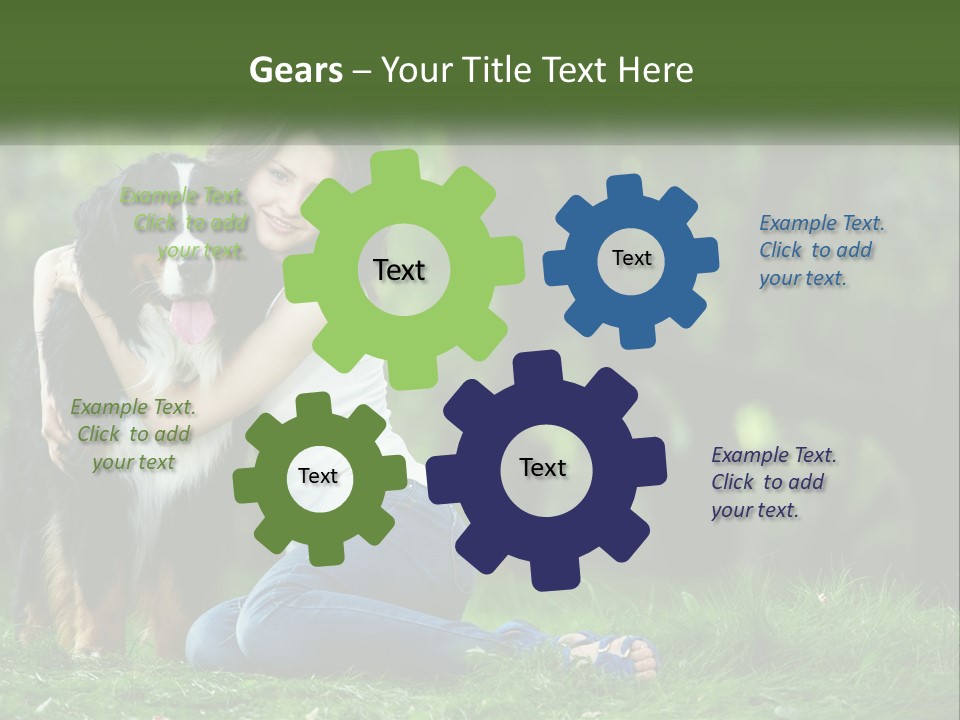 Older Peaceful Sunset PowerPoint Template