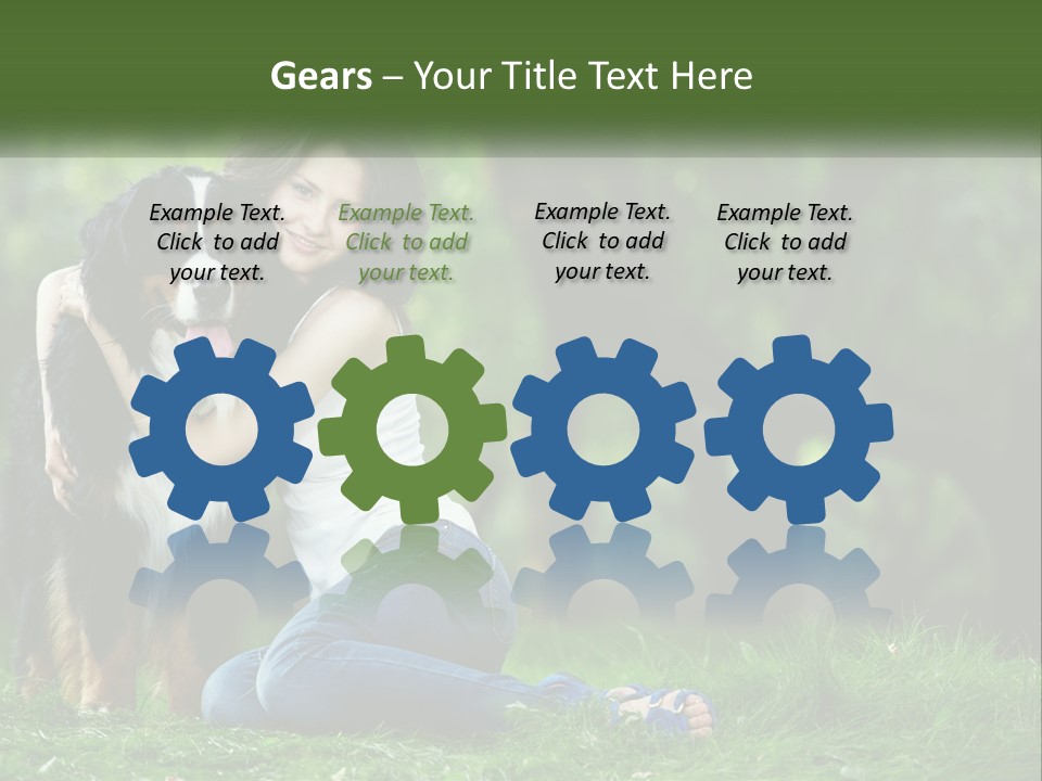 Older Peaceful Sunset PowerPoint Template