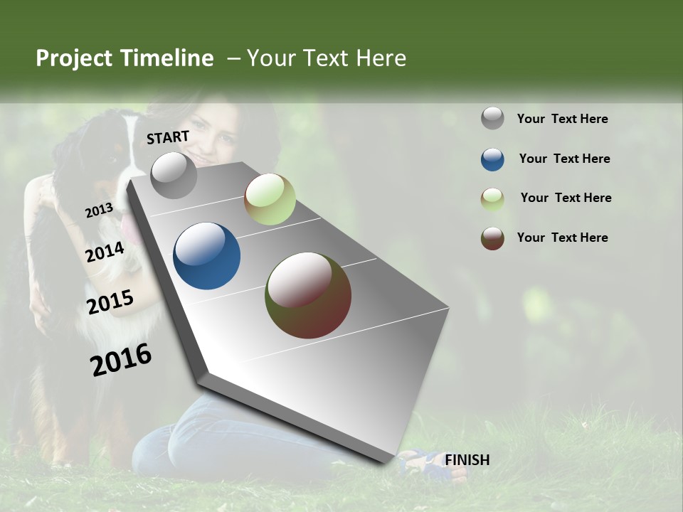 Older Peaceful Sunset PowerPoint Template