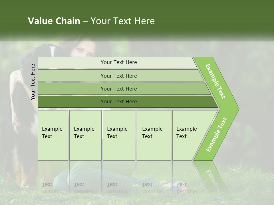 Older Peaceful Sunset PowerPoint Template