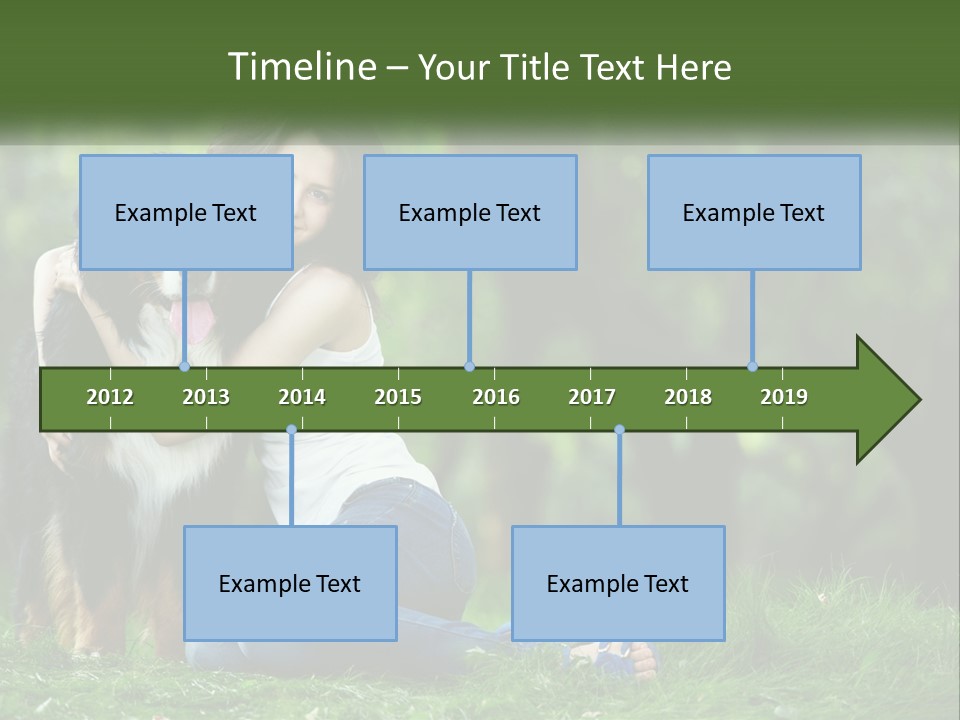 Older Peaceful Sunset PowerPoint Template