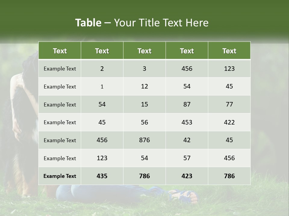 Older Peaceful Sunset PowerPoint Template