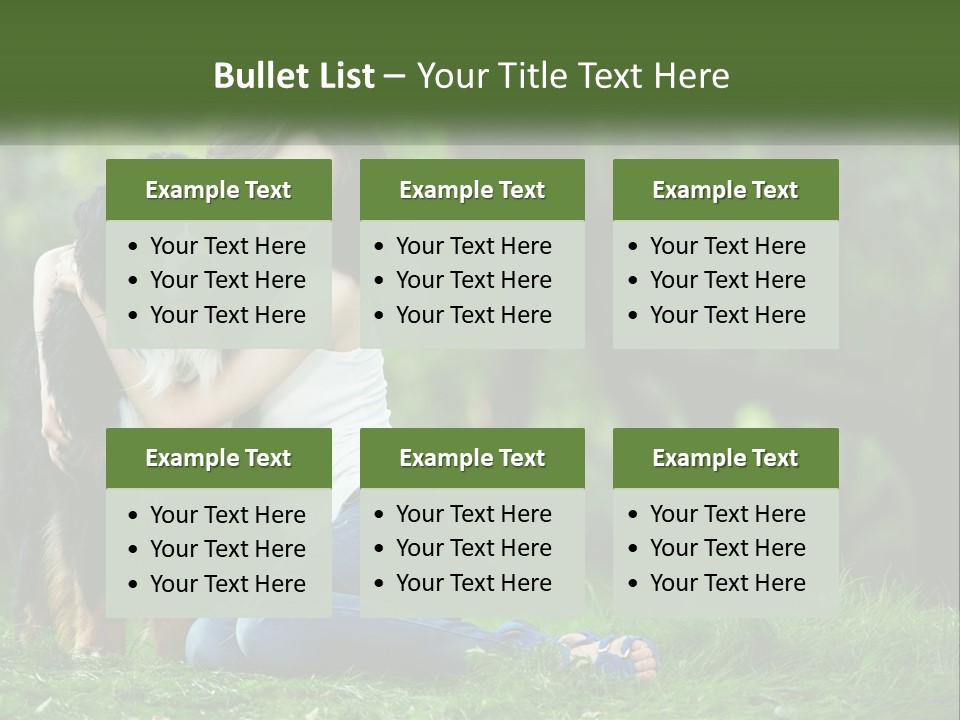 Older Peaceful Sunset PowerPoint Template