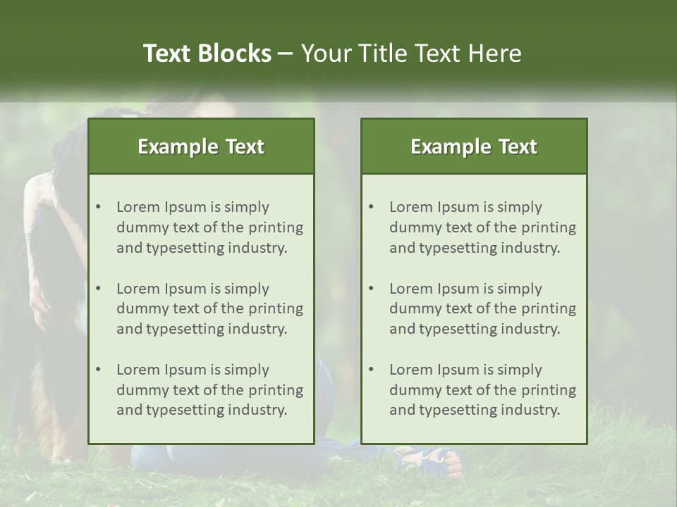 Older Peaceful Sunset PowerPoint Template