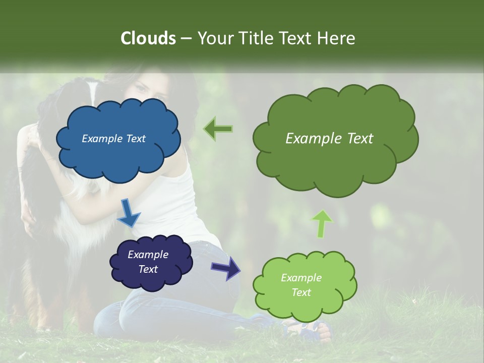 Older Peaceful Sunset PowerPoint Template
