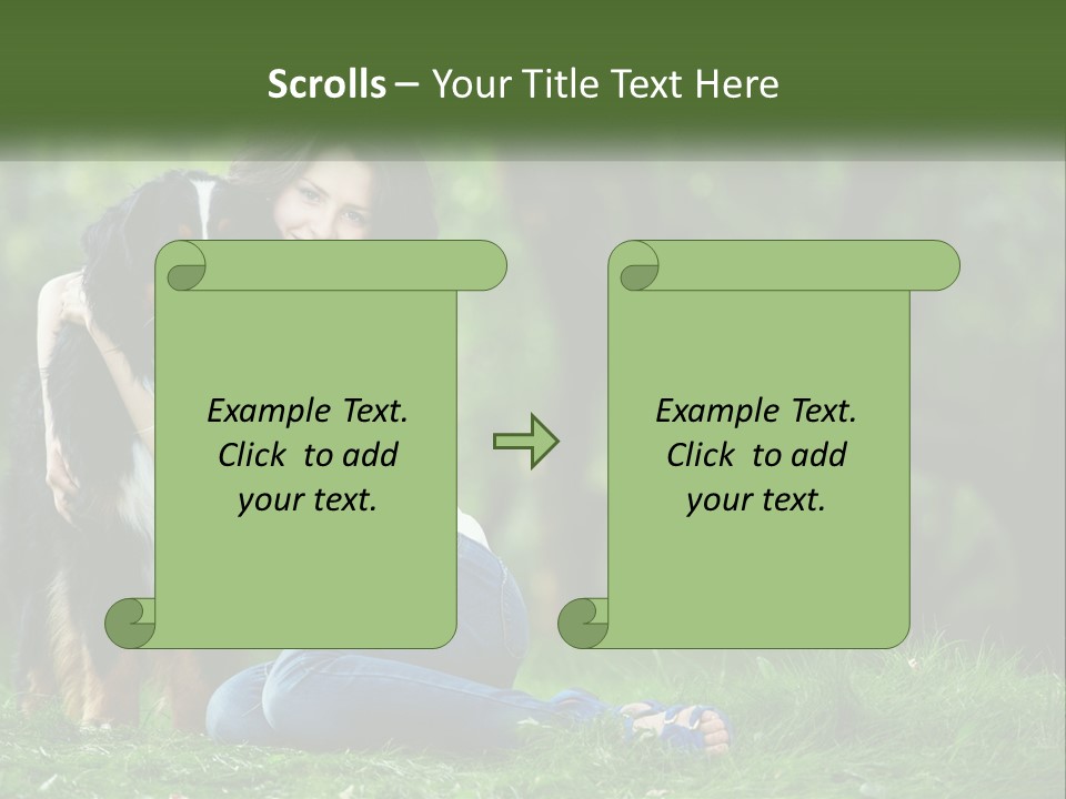Older Peaceful Sunset PowerPoint Template