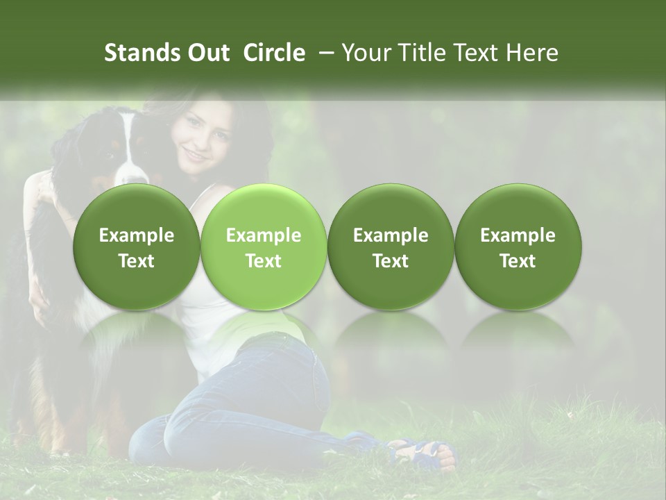 Older Peaceful Sunset PowerPoint Template