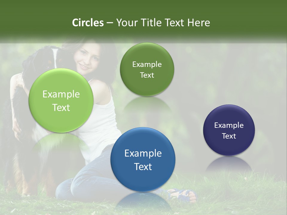 Older Peaceful Sunset PowerPoint Template