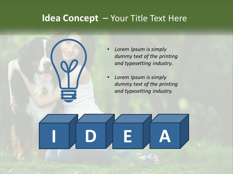 Older Peaceful Sunset PowerPoint Template