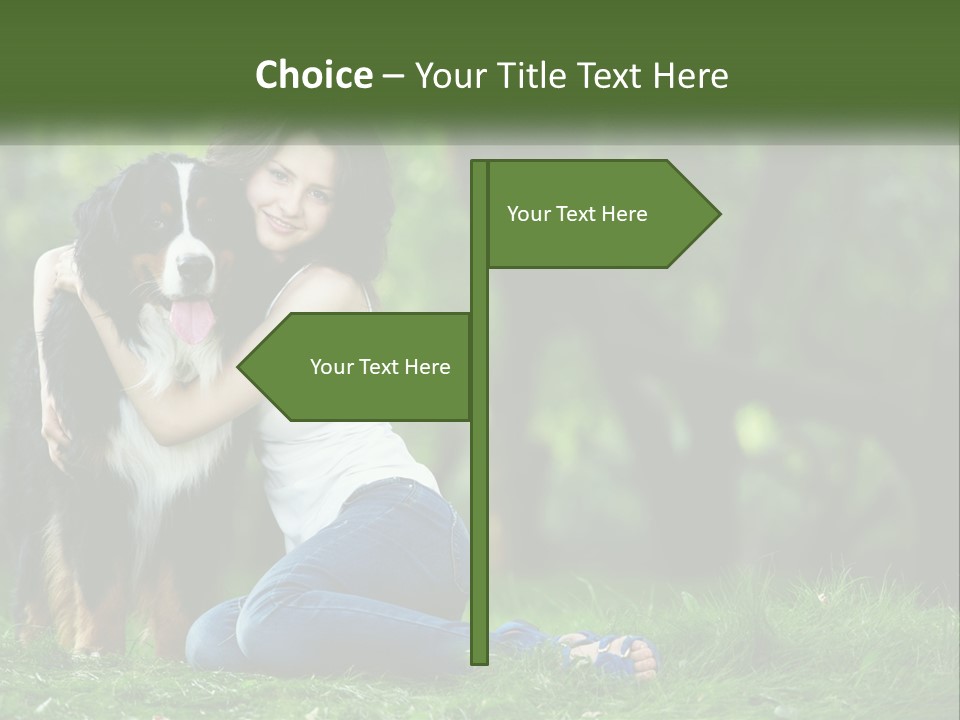 Older Peaceful Sunset PowerPoint Template
