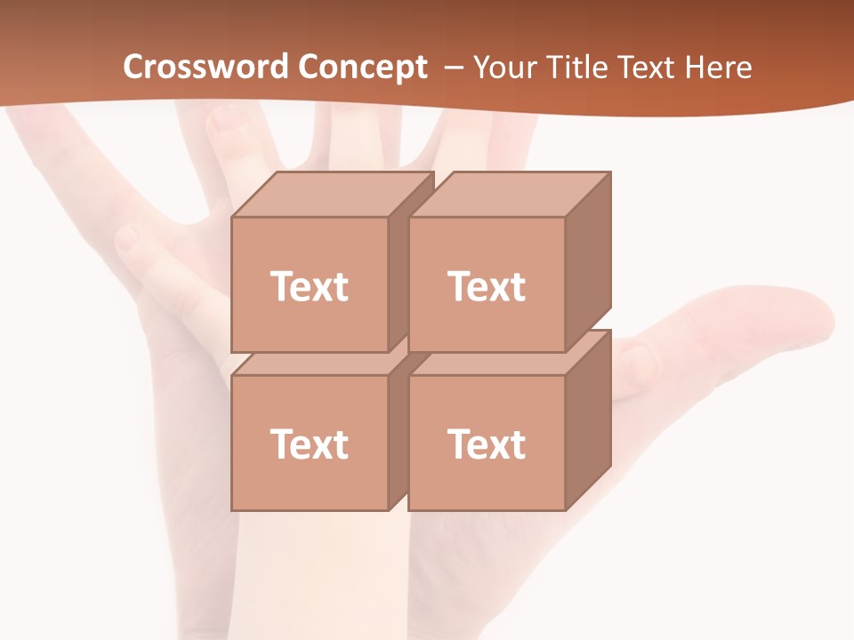 Elderly Beach Wave PowerPoint Template