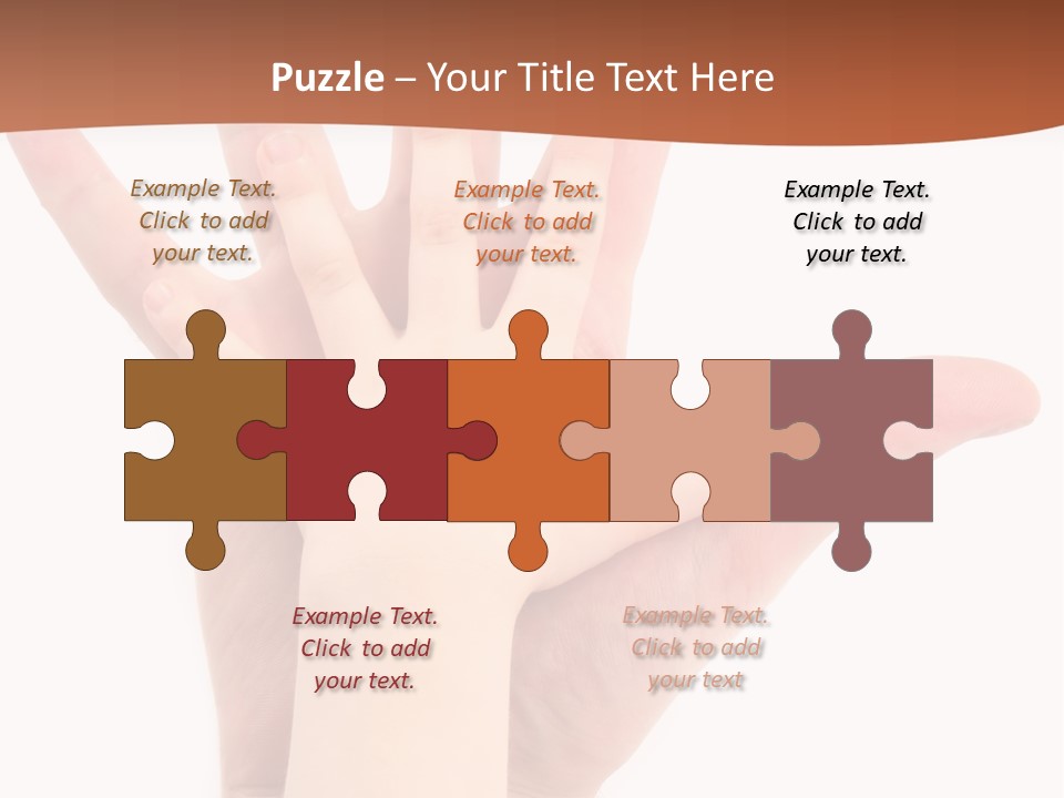 Elderly Beach Wave PowerPoint Template