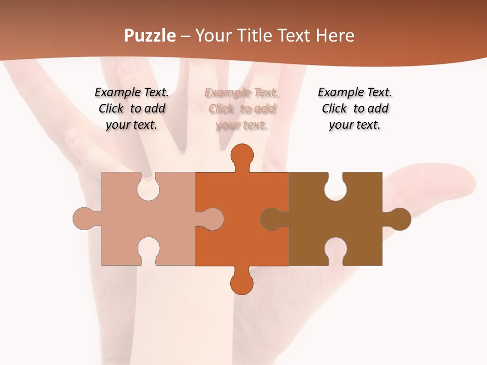 Elderly Beach Wave PowerPoint Template