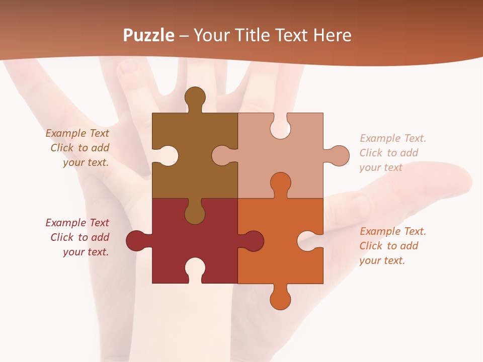 Elderly Beach Wave PowerPoint Template